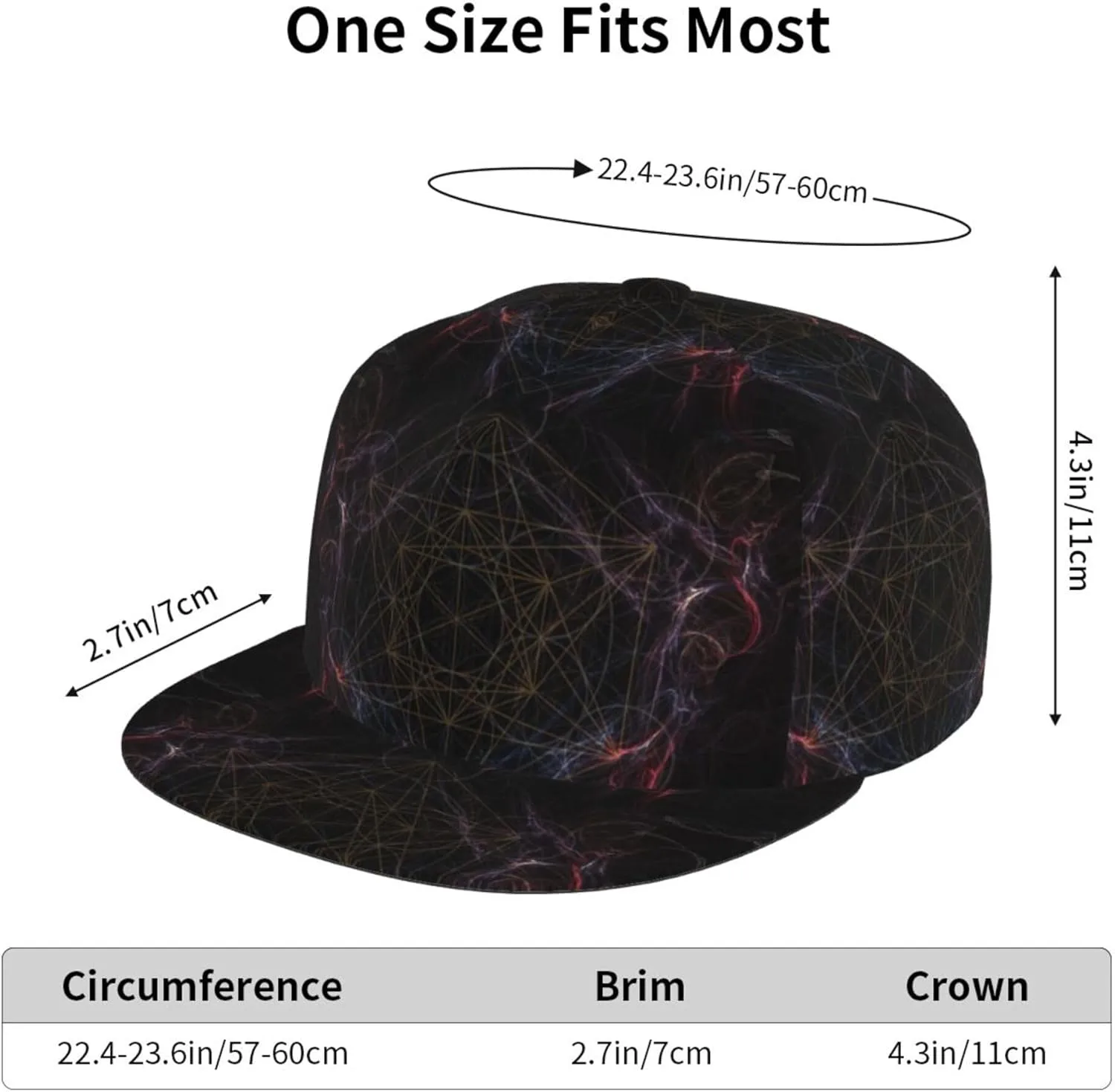 Adult Men's Baseball Cap Hat Tennis Cap Running Cap Hip Hop Snapback Hat
