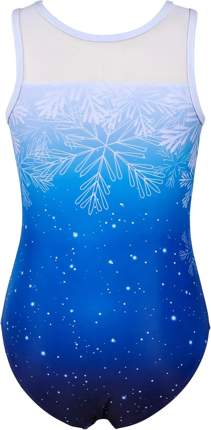 beautyin Gymnastics Leotards for Girls with Skirt Sleeveless Ballet Dance Dress Outfit 4-10 Years
