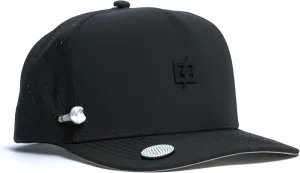 BRIMZ Golf Performance Hat - Tee Holder & Magnetic Brim - Breathable Sweat & Water Resistant Golfing Snapback Cap