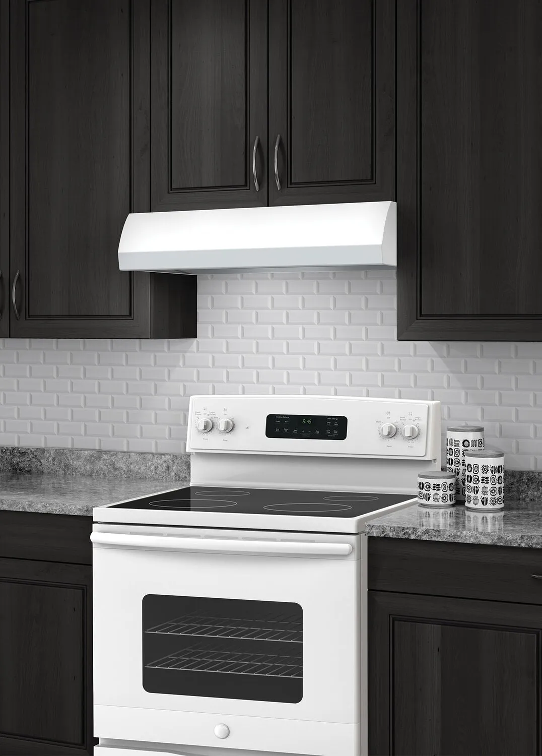 Broan 30" 4-Way Convertible Under-Cabinet Range Hood - BXT130WWC