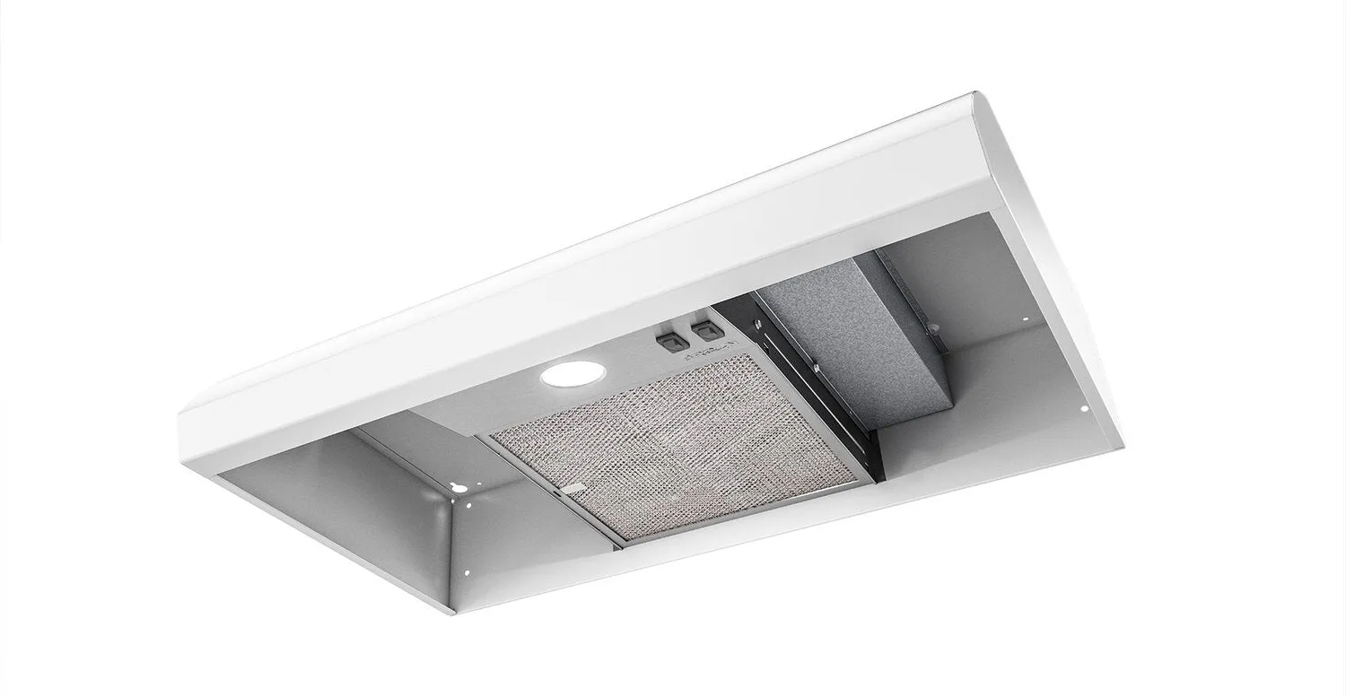 Broan 30" 4-Way Convertible Under-Cabinet Range Hood - BXT130WWC