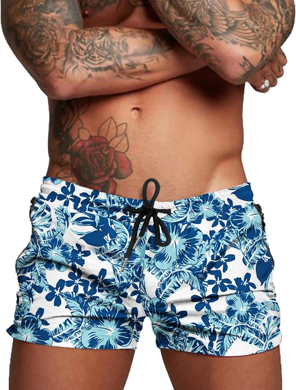 COOFANDY Men's Swim Trunk Swimwear Bathing Suit Swimsuit Board Beach Sport Short S-XXL