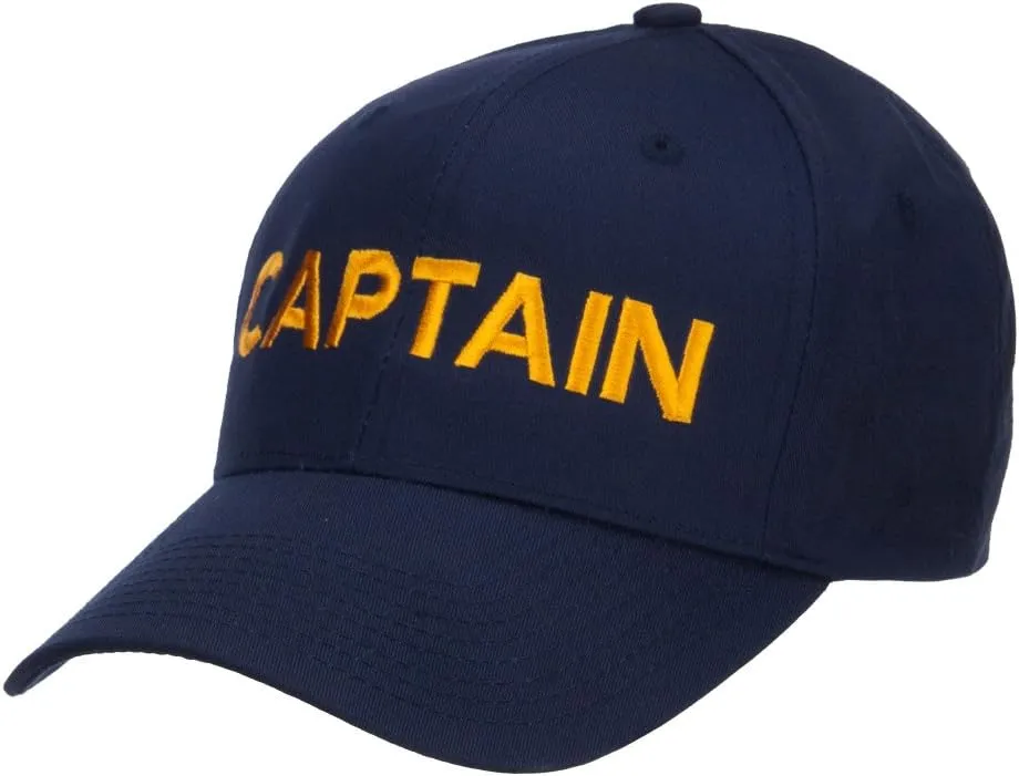 e4Hats.com Captain Embroidered Cap