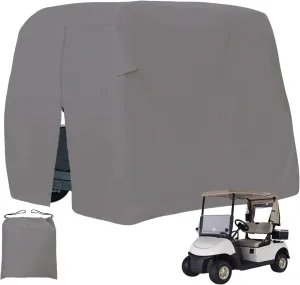 EZGO, Club Car, Yamaha Golf Cart Cover - Waterproof with Zipper Closure