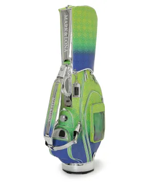 GRADIENT-COLORED CART-TYPE CADDIE BAG GREEN