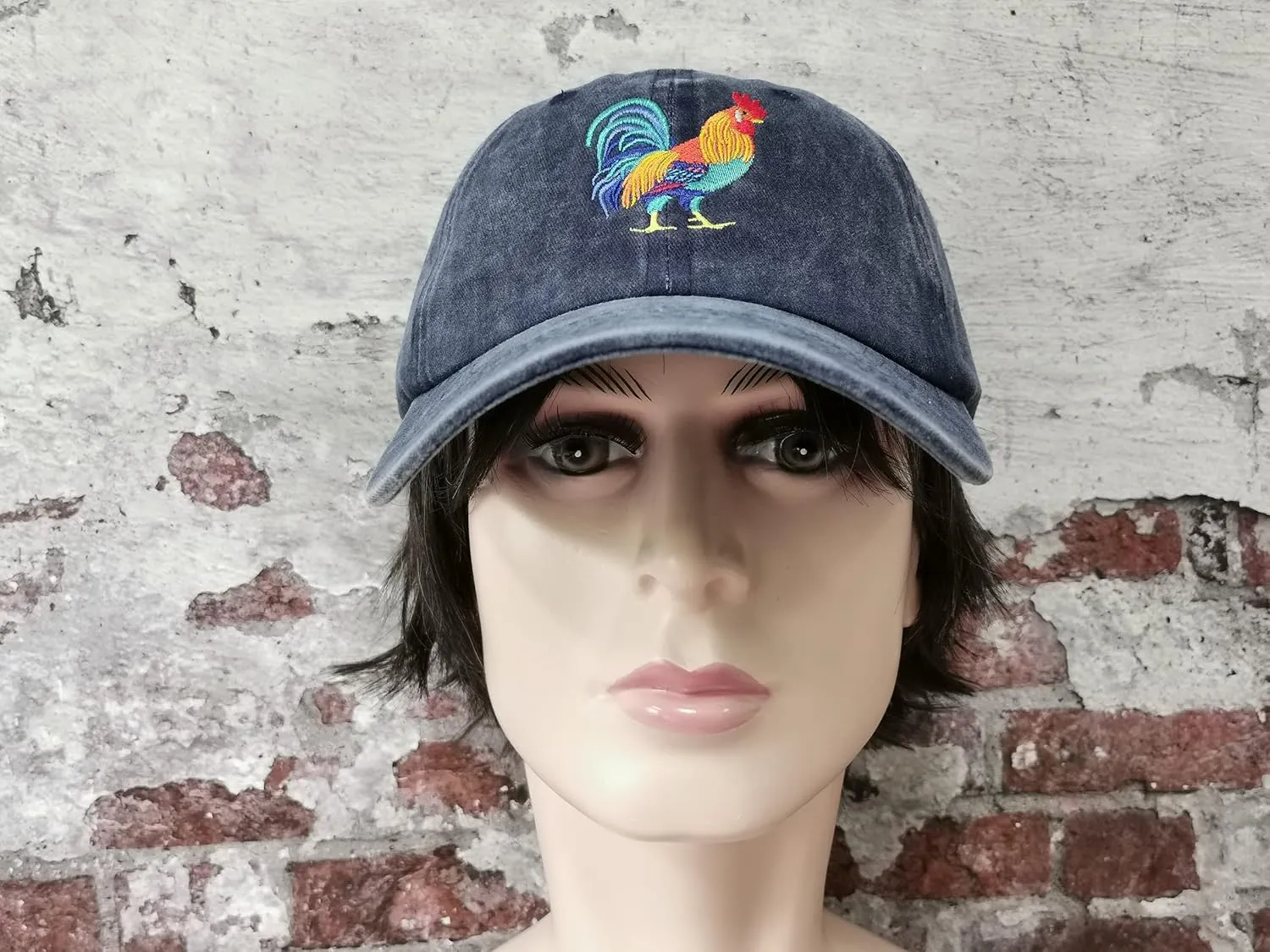 Hepandy Embroidered Rooster Hats