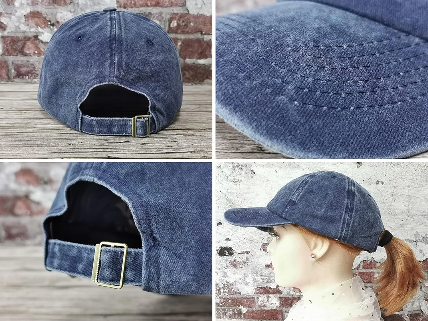 Hepandy Embroidered Rooster Hats