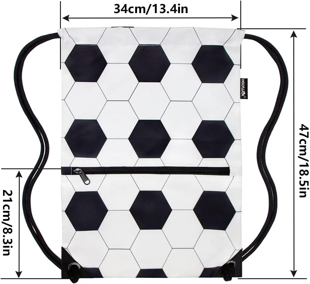 HOLYLUCK Drawstring Backpack Bag Sport Gym Sackpack