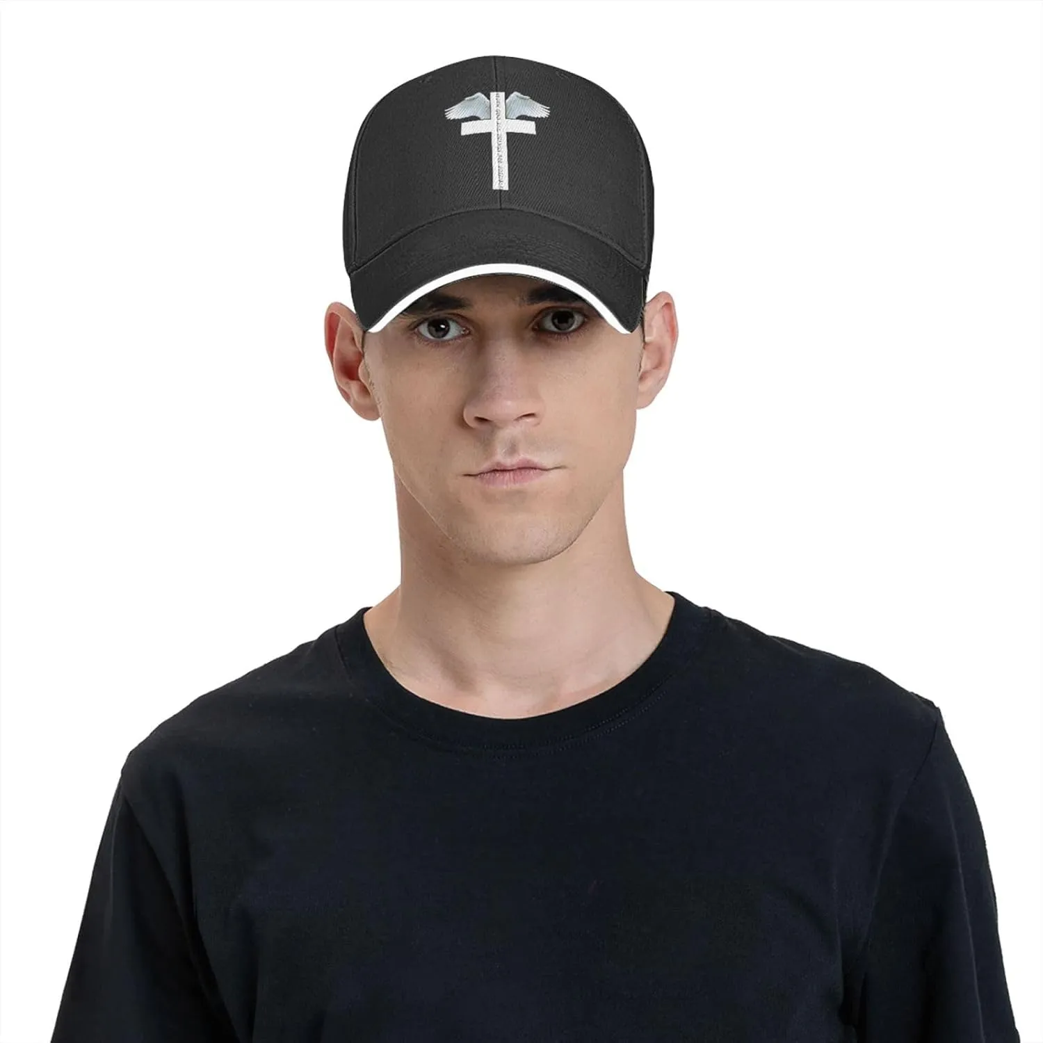 Jesus Baseball Cap Trucker Dad Hat for Men Women, Outdoor Sports Adjustable Snapback Flat Bill Brim