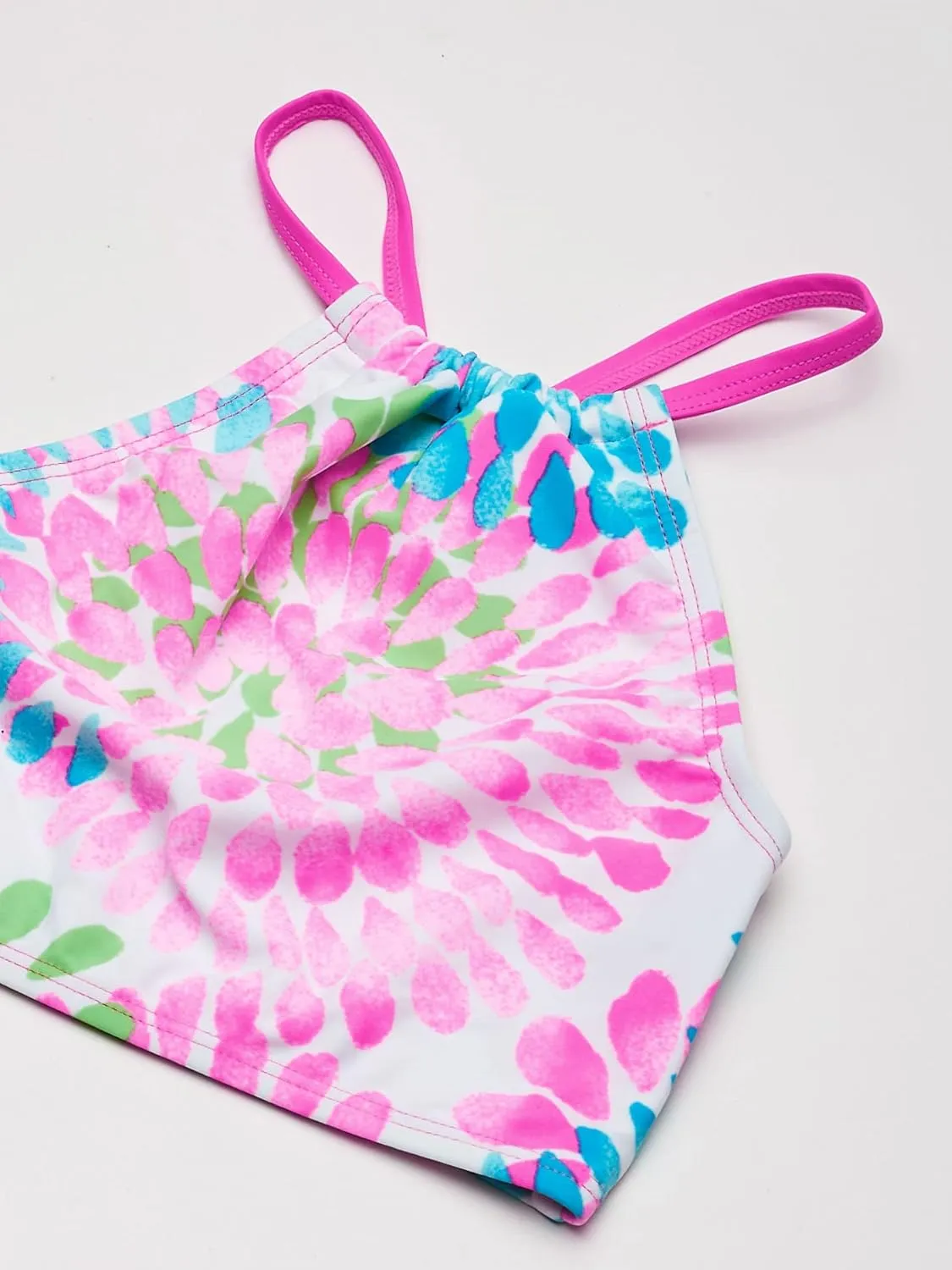 Kanu Surf Girls' Daisy UPF 50 Beach Sport Halter Tankini 2-Piece Swimsuit