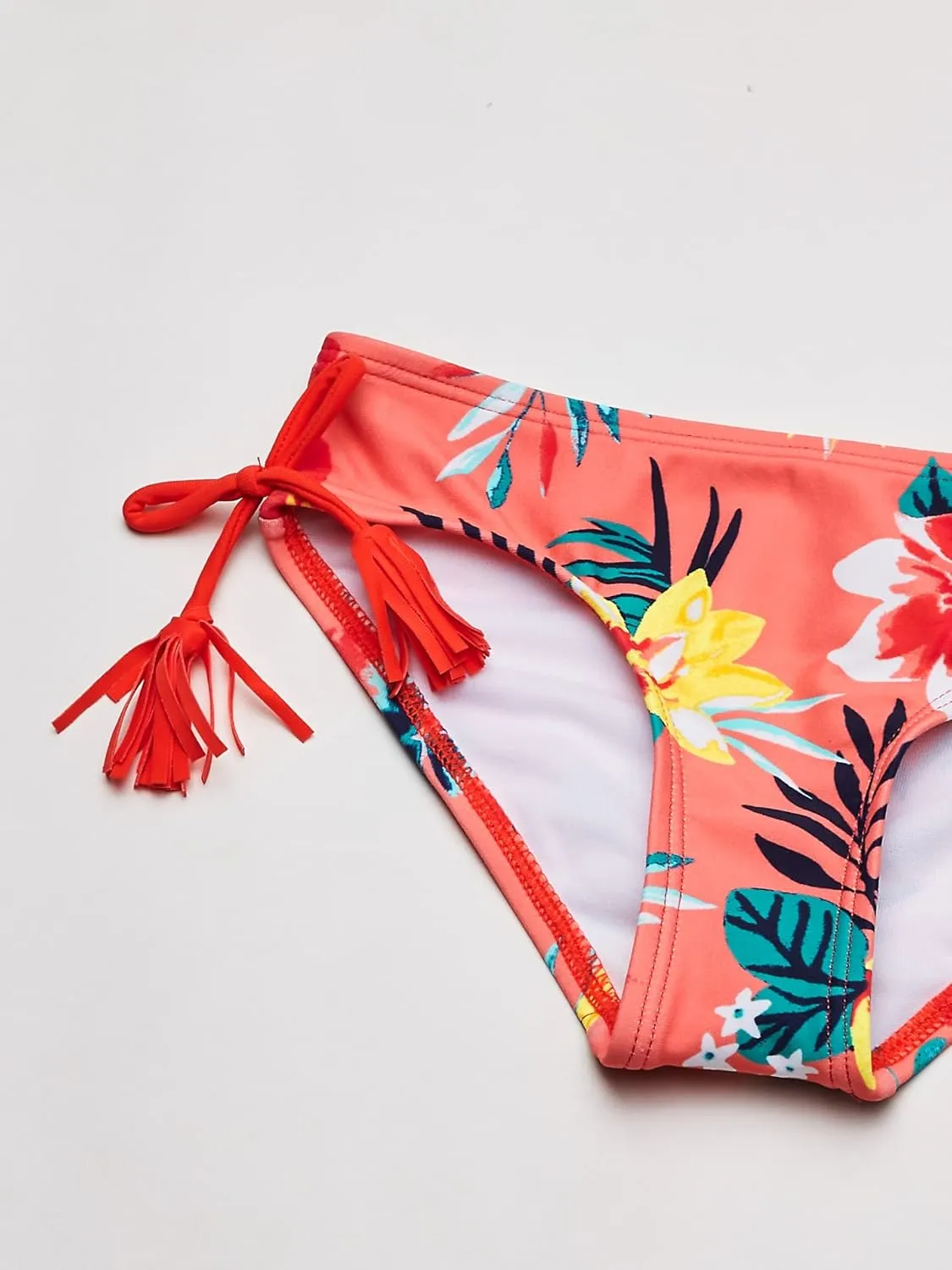 Kanu Surf Girls' Willow V-Neck Bikini Beach Sport 2-Piece Swimsuit