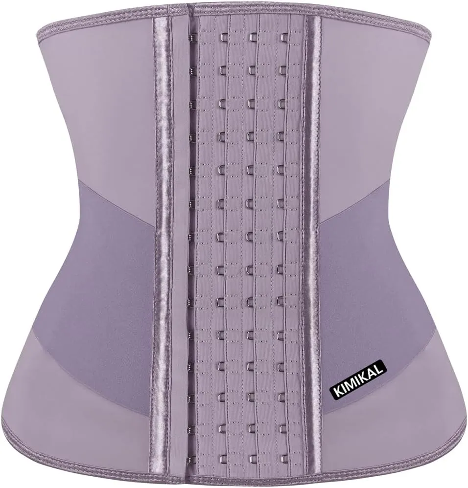 KIMIKAL Women Waist Trainer Corset Belt: Under Clothes Sport Tummy Control Long Torso Shapewear