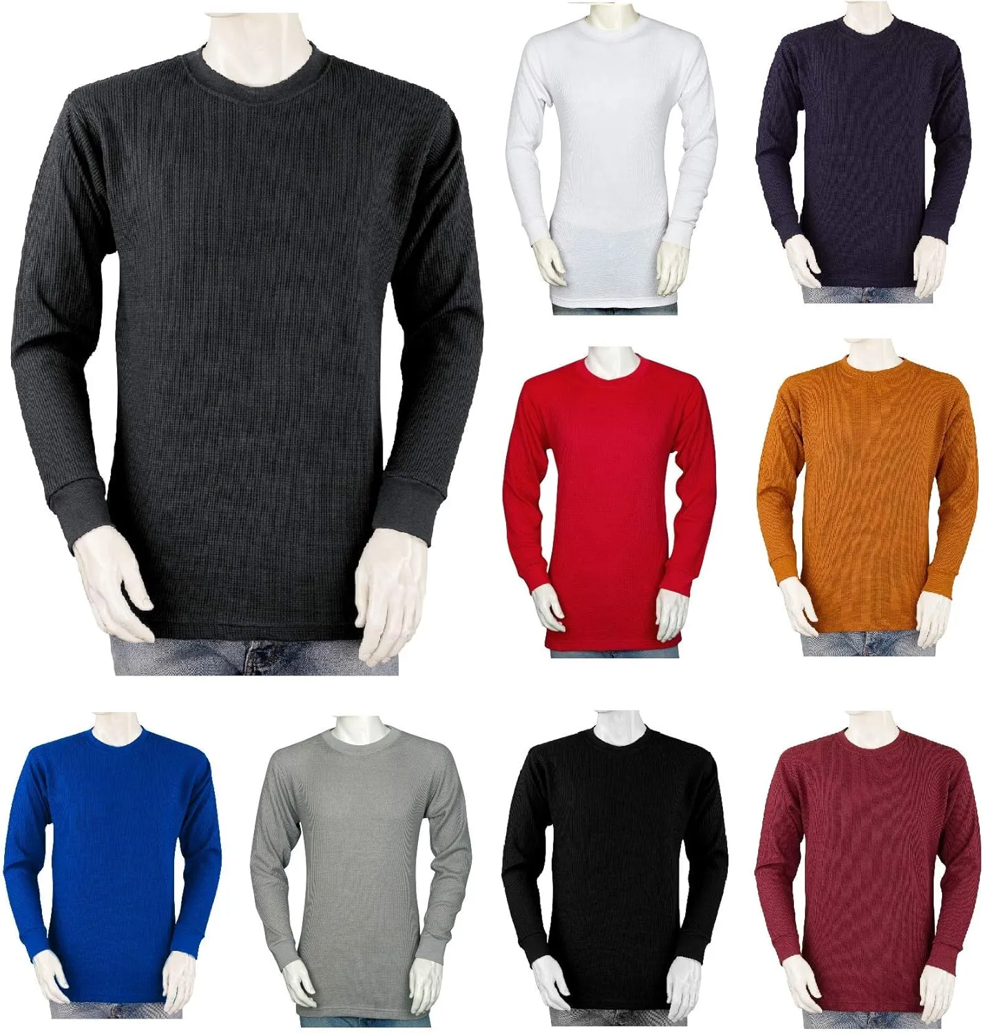 Men's Thermal Shirt - Heavy Weight - Big and Tall - TCLS
