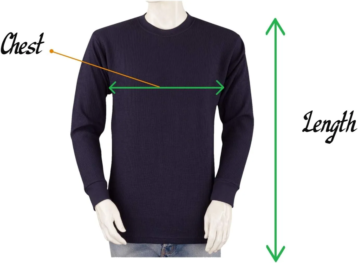 Men's Thermal Shirt - Heavy Weight - Big and Tall - TCLS