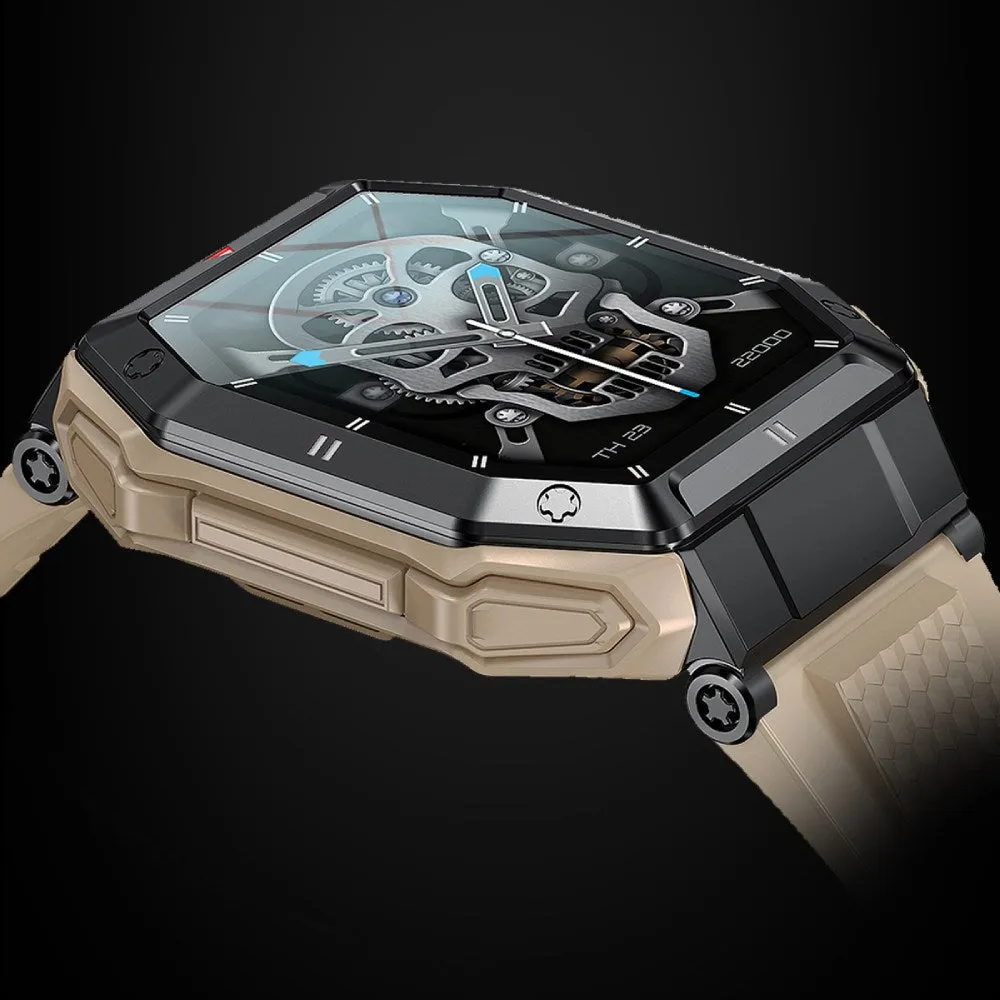 Military Grade Smart Watch Sports Activity Data Monitoring Bluetooth