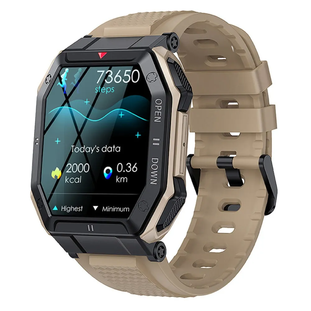Military Grade Smart Watch Sports Activity Data Monitoring Bluetooth
