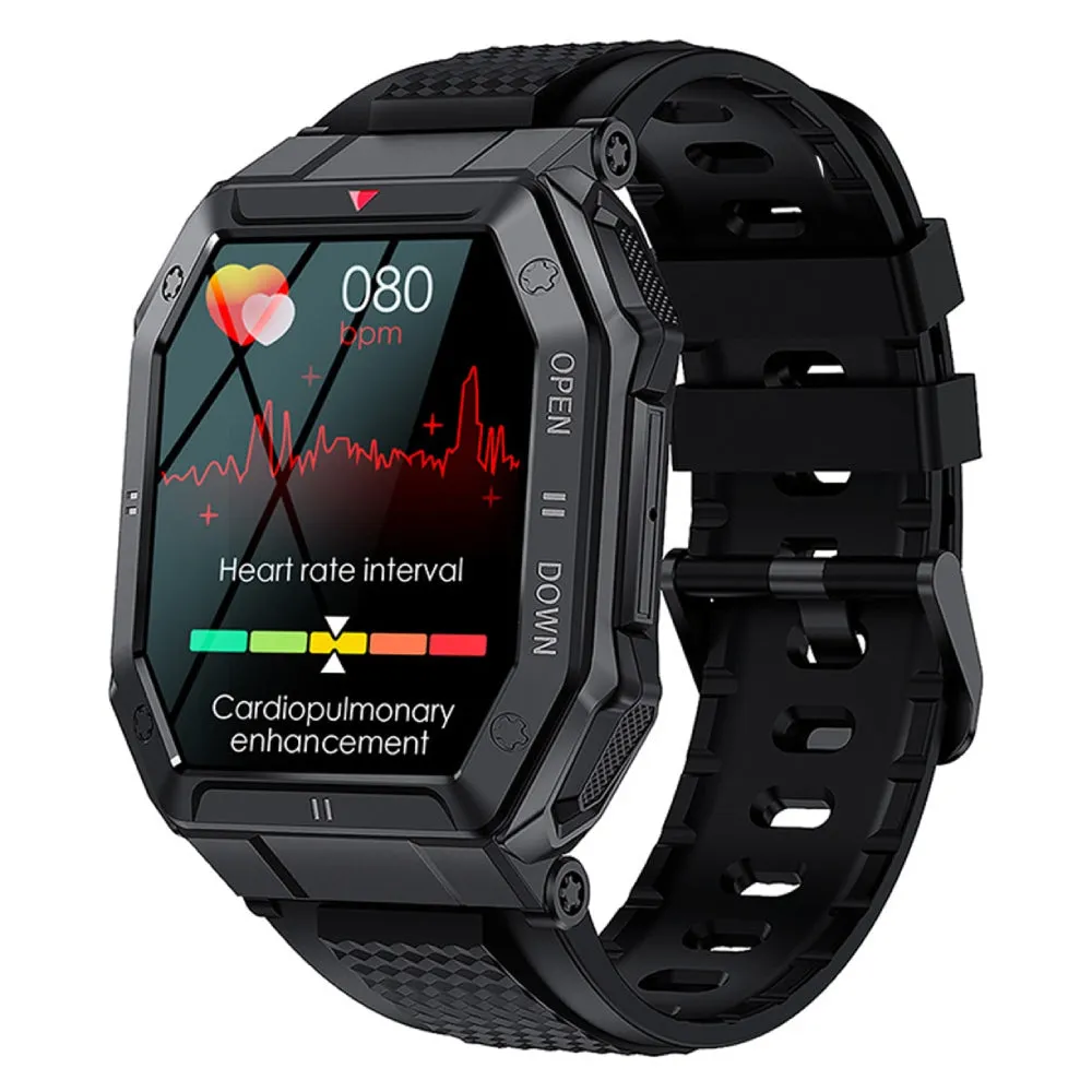 Military Grade Smart Watch Sports Activity Data Monitoring Bluetooth