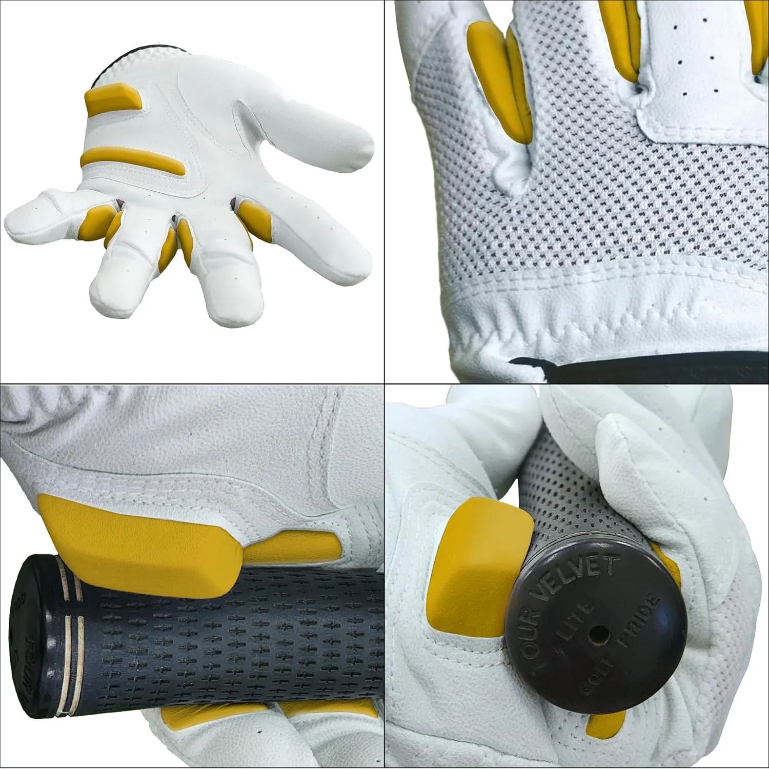 MONKEY GRIP Wedge Pad Golf Glove Premium Synthetic Nonslip Power Grip Good Grip Slice Killer No Twist Left Hand