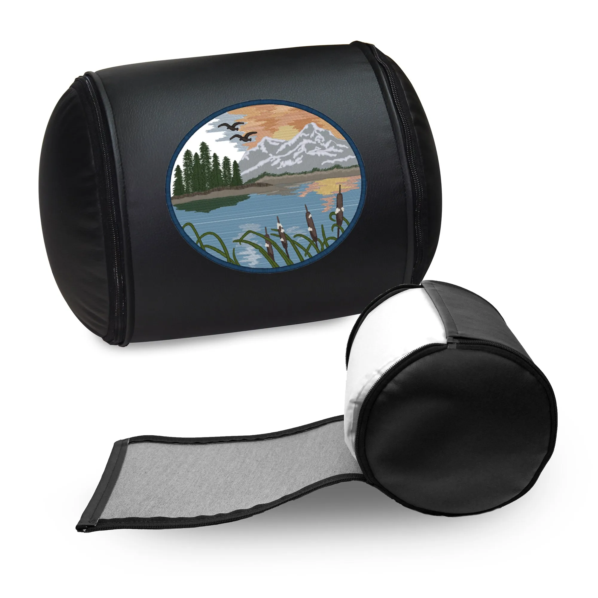 Mountain Background Logo Panel