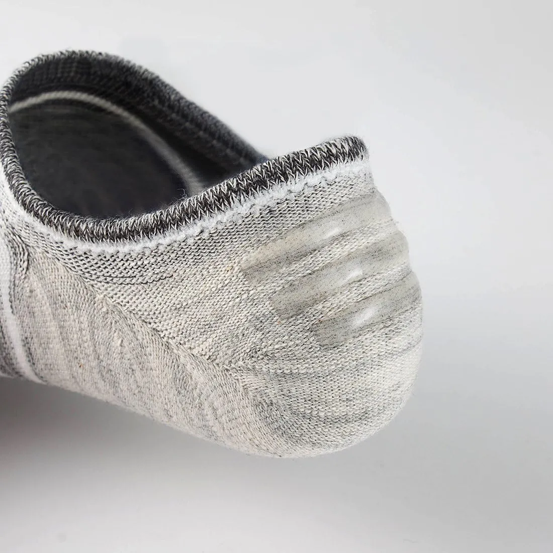 No Show Socks for Men&Women-Low Cut with Non Slip Grip-Invisible Socks for Oxfords Sneakers Size7-12 5 Pairs