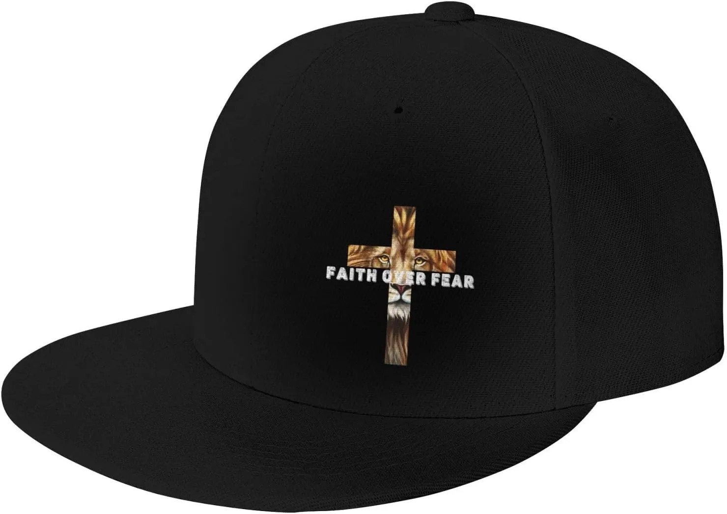 Outdoor Snapback Trucker Dad Hat for Men Women, Sports Adjustable Flat Bill Brim Baseball Cap