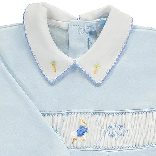 Peter Rabbit Single Smocked Footsie