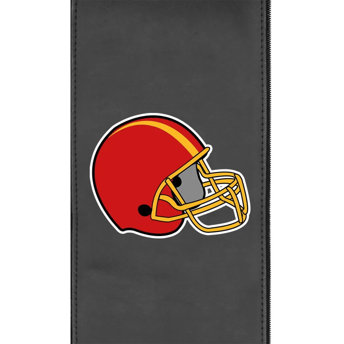 Retro Football Helmet Gaming Logo Panel for Xpression Gaming Chair