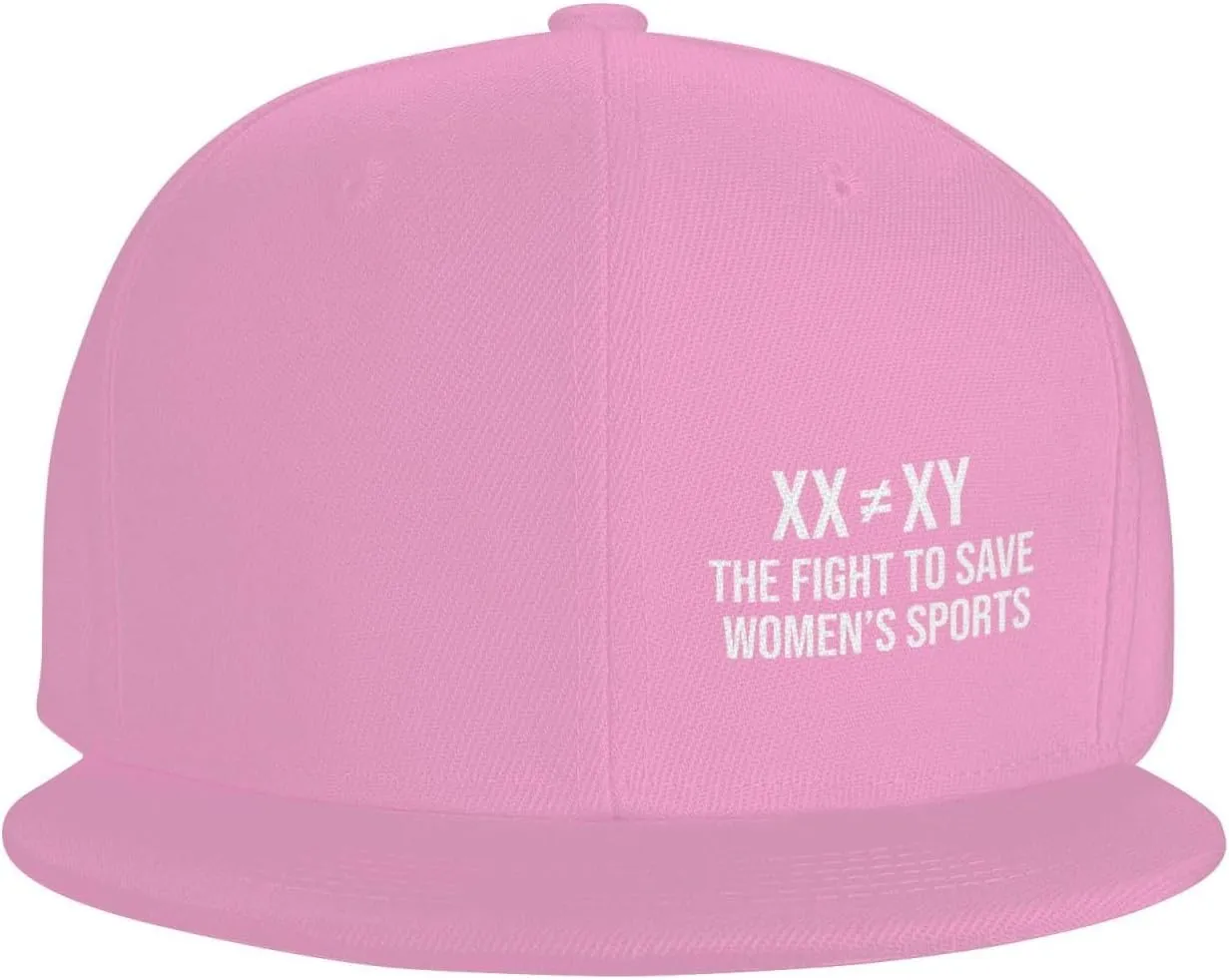 Save Girls Sports, Xx'S Different to Xy'S Baseball Cap Adjustable Snapback Flat Brim Hats Funny Trucker Dad Hat