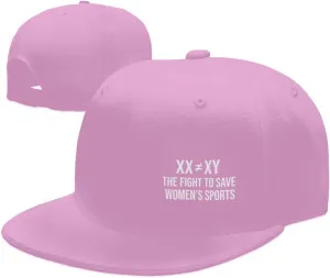 Save Girls Sports, Xx'S Different to Xy'S Baseball Cap Adjustable Snapback Flat Brim Hats Funny Trucker Dad Hat