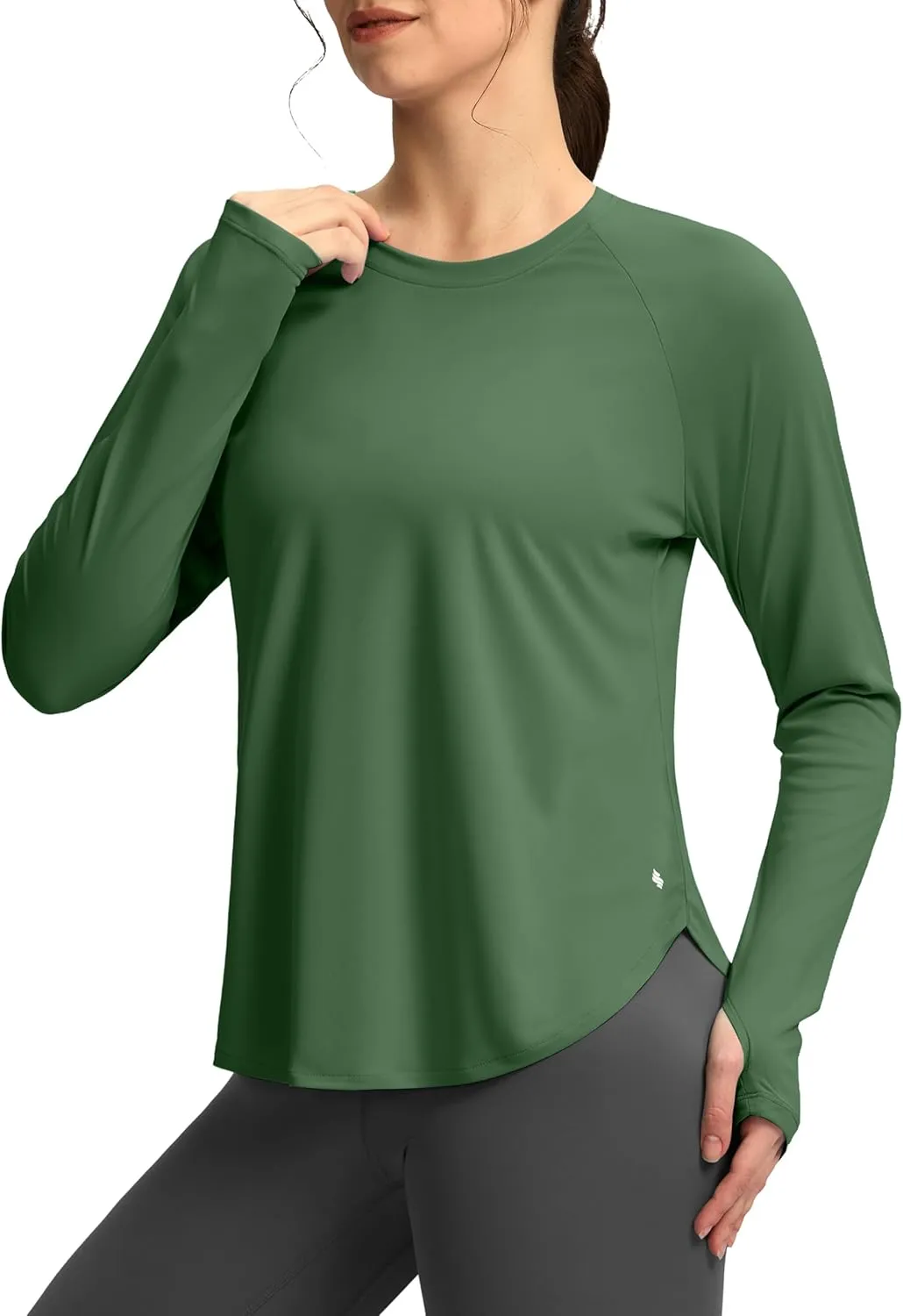 Soothfeel Womens Sun Shirts UPF 50  UV Protection Lightweight Quick Dry Long Sleeve Workout Hiking Tops Outdoor