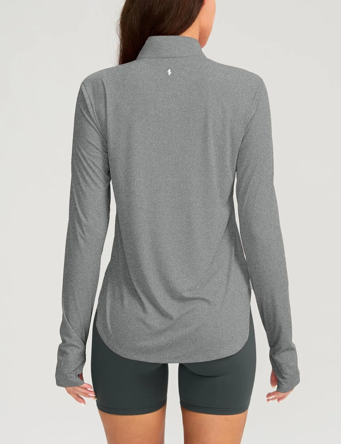Soothfeel Women's UPF 50  Shirts Long Sleeve 1/4 Zip Pullover UV Sun Protection Golf Shirt Workout Athletic Tops for Women