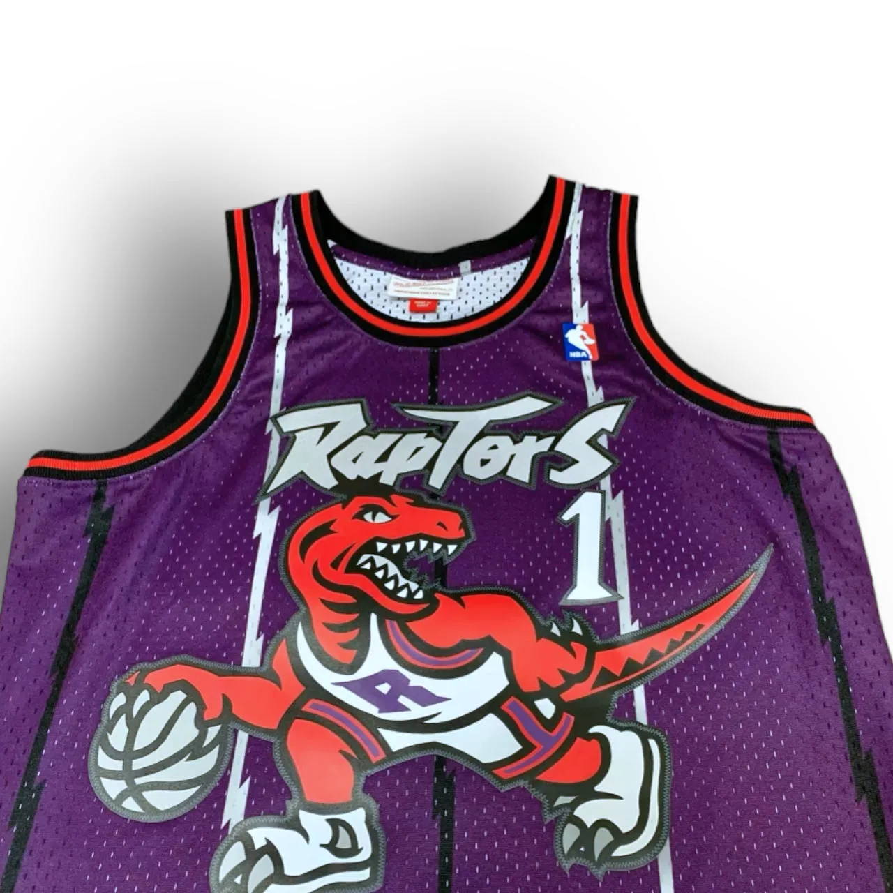 Tracy McGrady 1998-1999 Toronto Raptors Away Mitchell & Ness Swingman Jersey - Purple