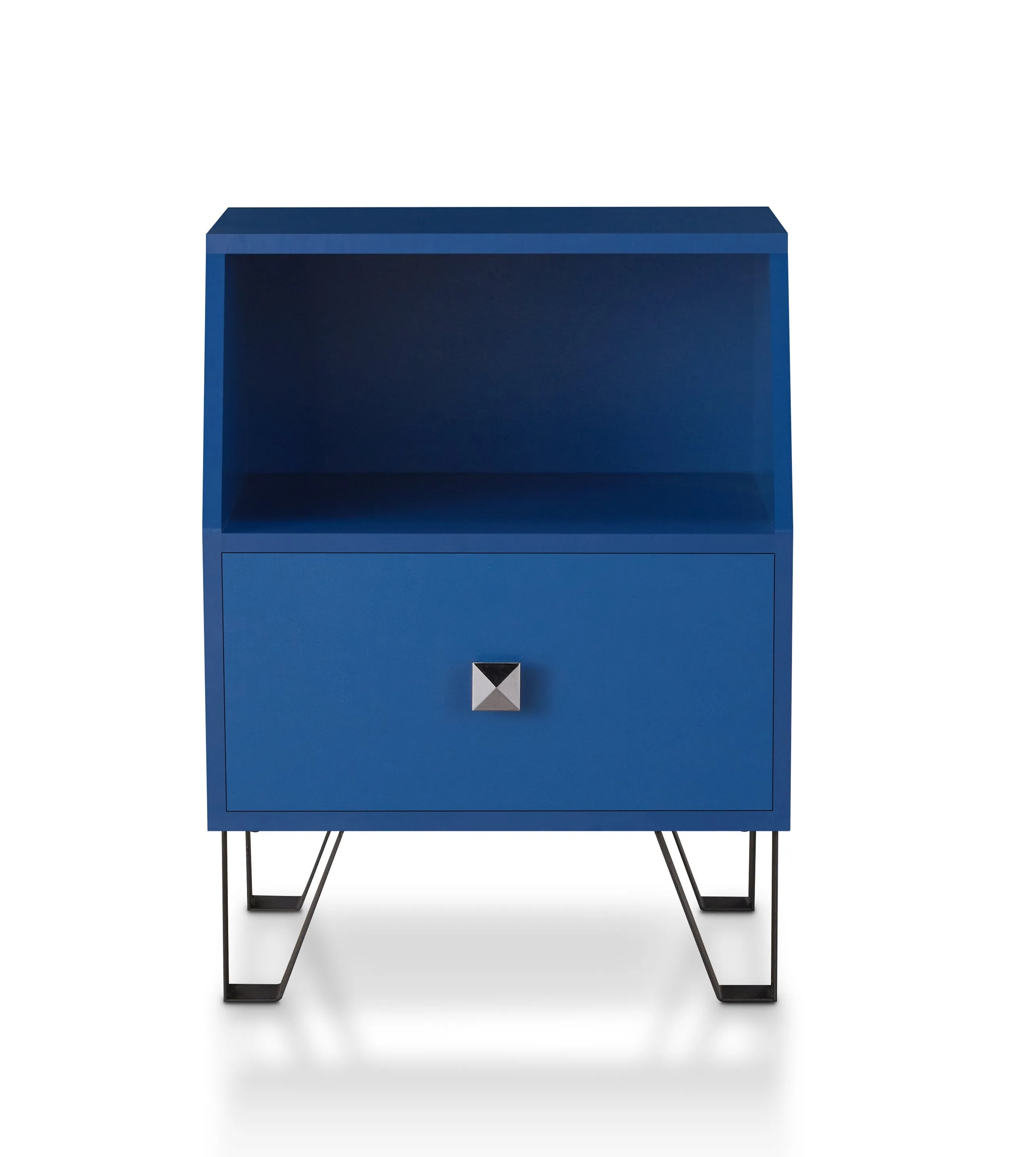 Wofford Contemporary Single-Drawer Side Table