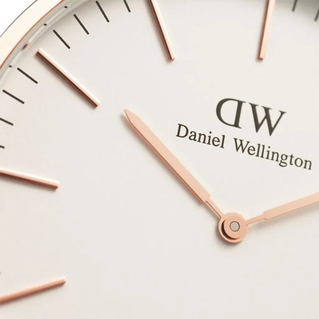 Women's Daniel Wellington 36mm Watch in Rose Gold
